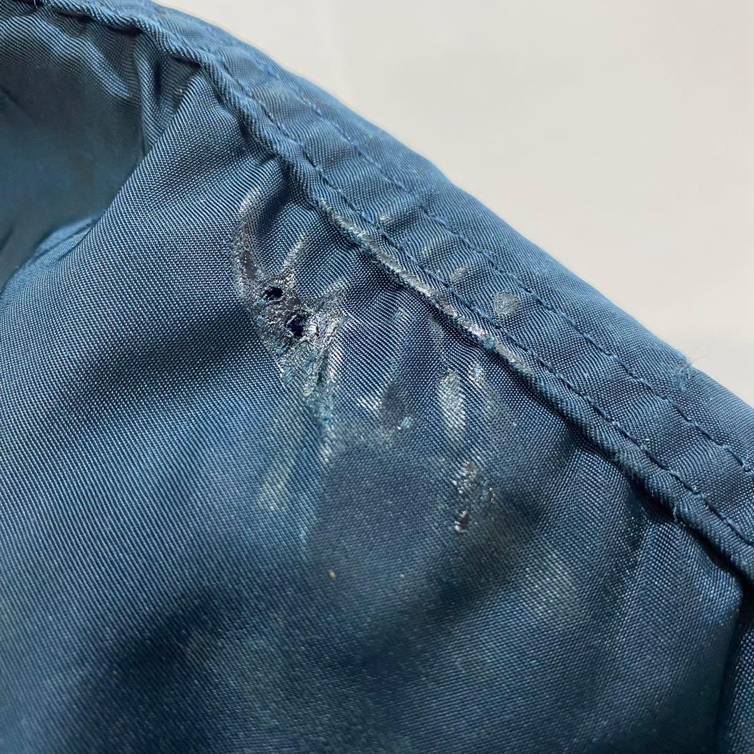 ボロ 雰囲気系 黒タグ 90s USA製 ALPHA アルファ MA-1 短丈