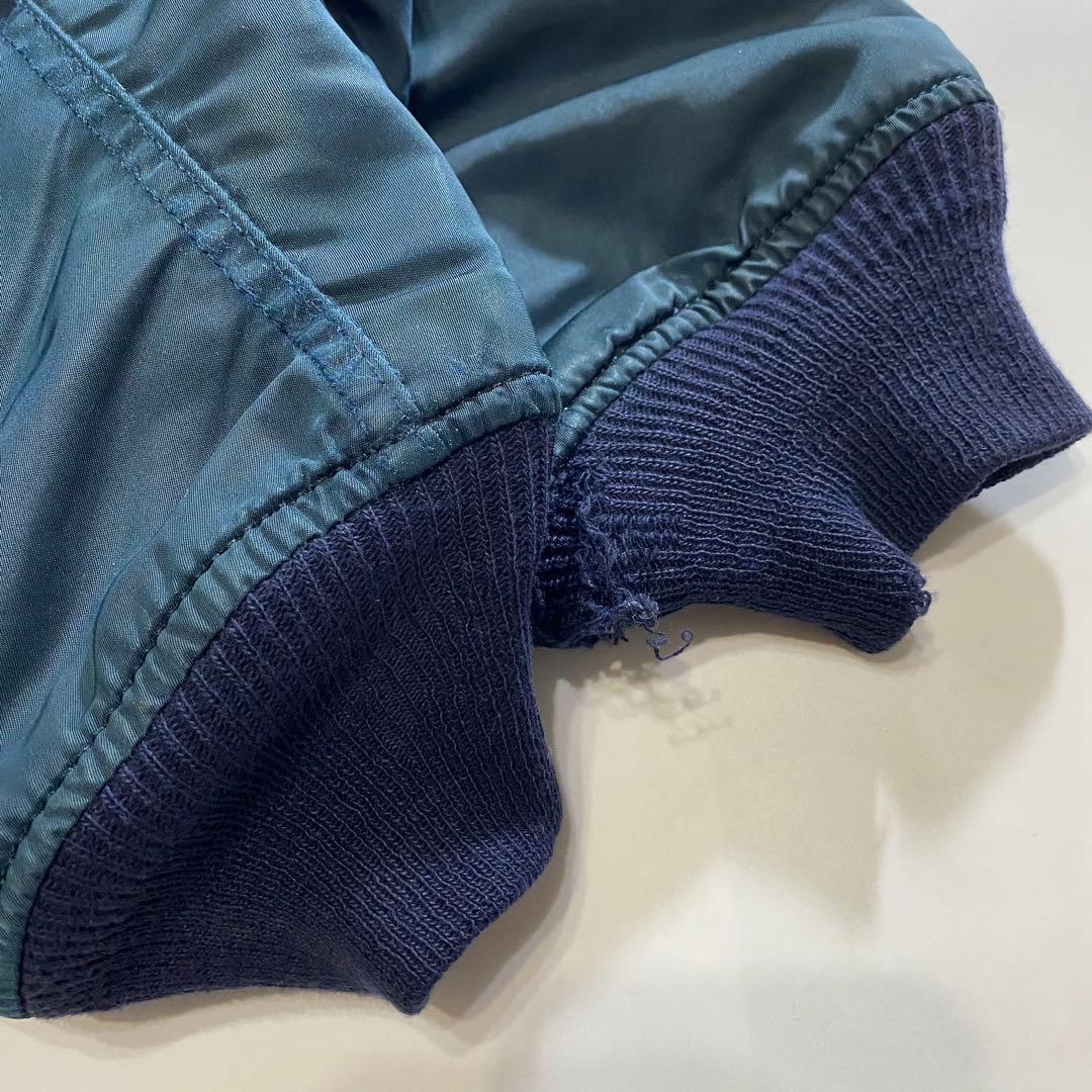 ボロ 雰囲気系 黒タグ 90s USA製 ALPHA アルファ MA-1 短丈