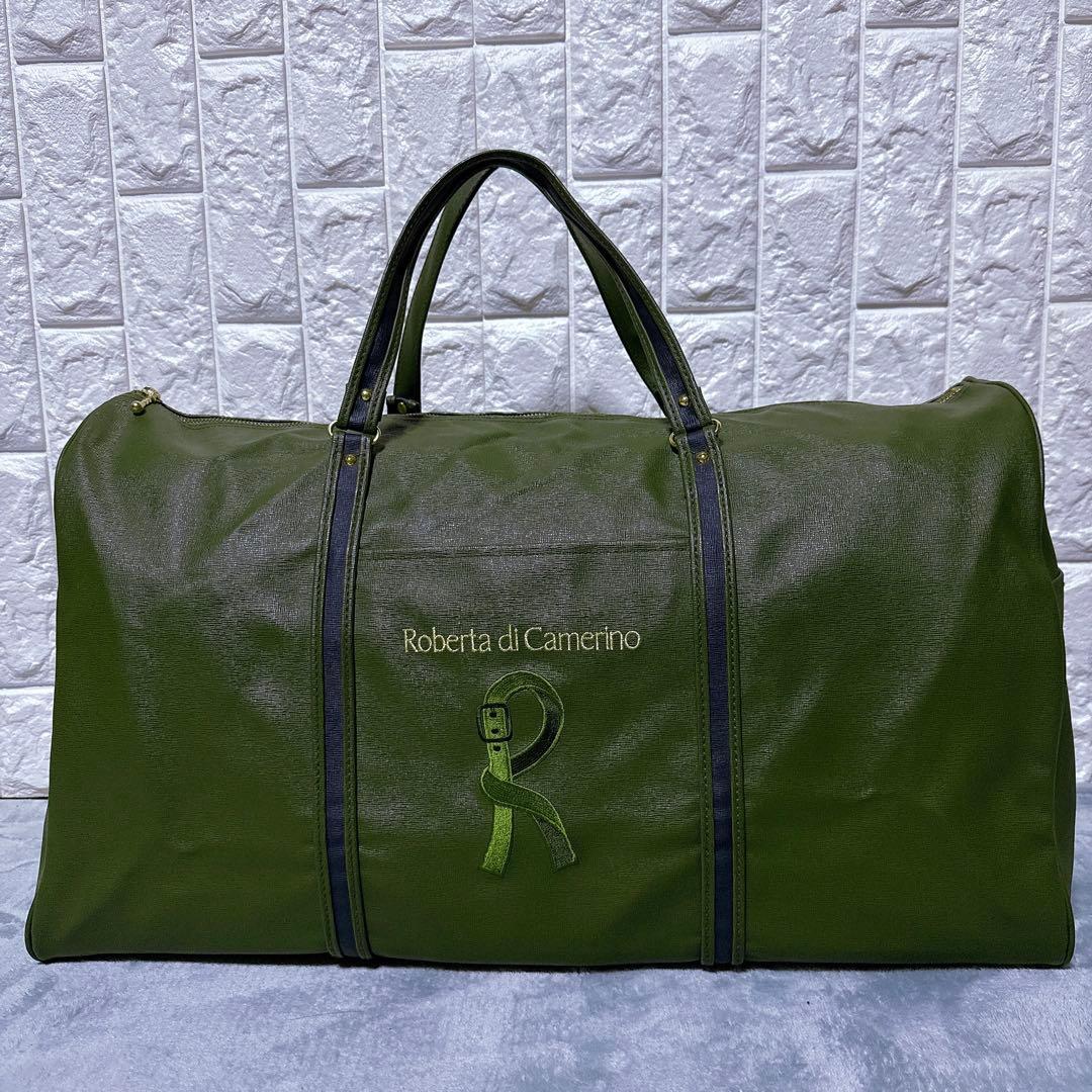 【未使用】ロベルタ ディ カメリーノ ボストンバッグ 2way オールレザー