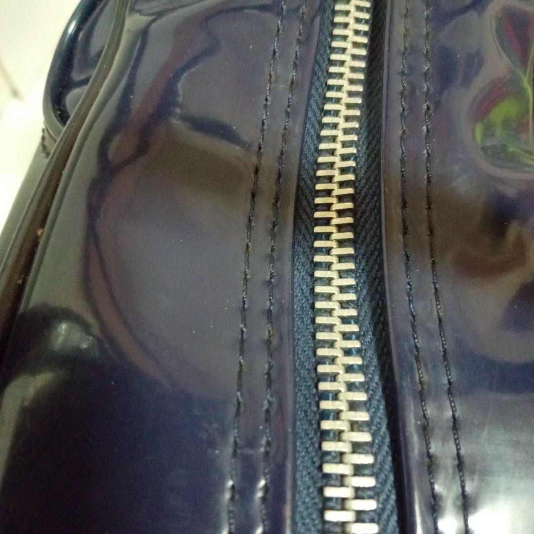 タ*ク様 アディダス ネイビー　エナメル ボストンバッグ ビンテージ　日本製