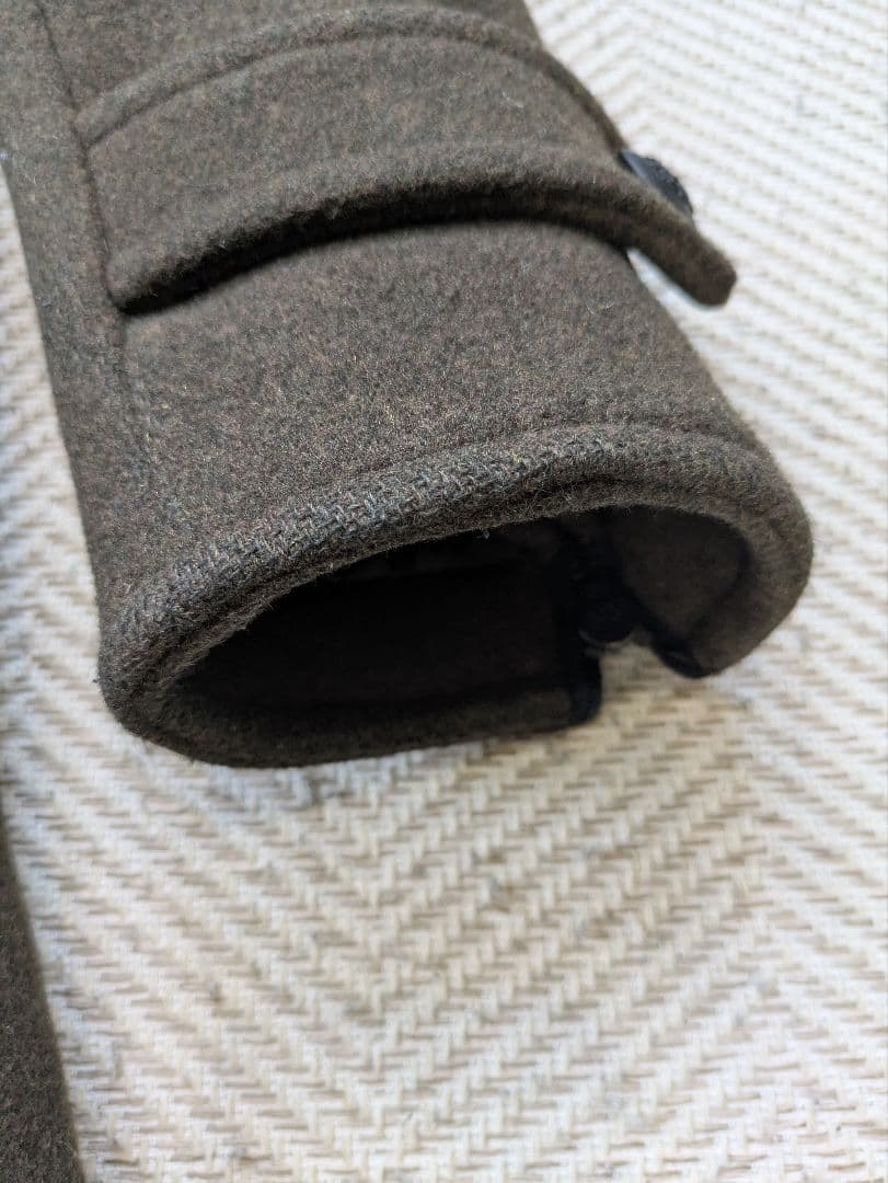 美品　Moonage Devilement グレー ダブルブレストピーコート L