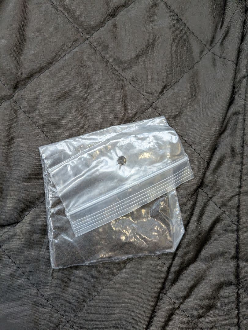 美品　Moonage Devilement グレー ダブルブレストピーコート L