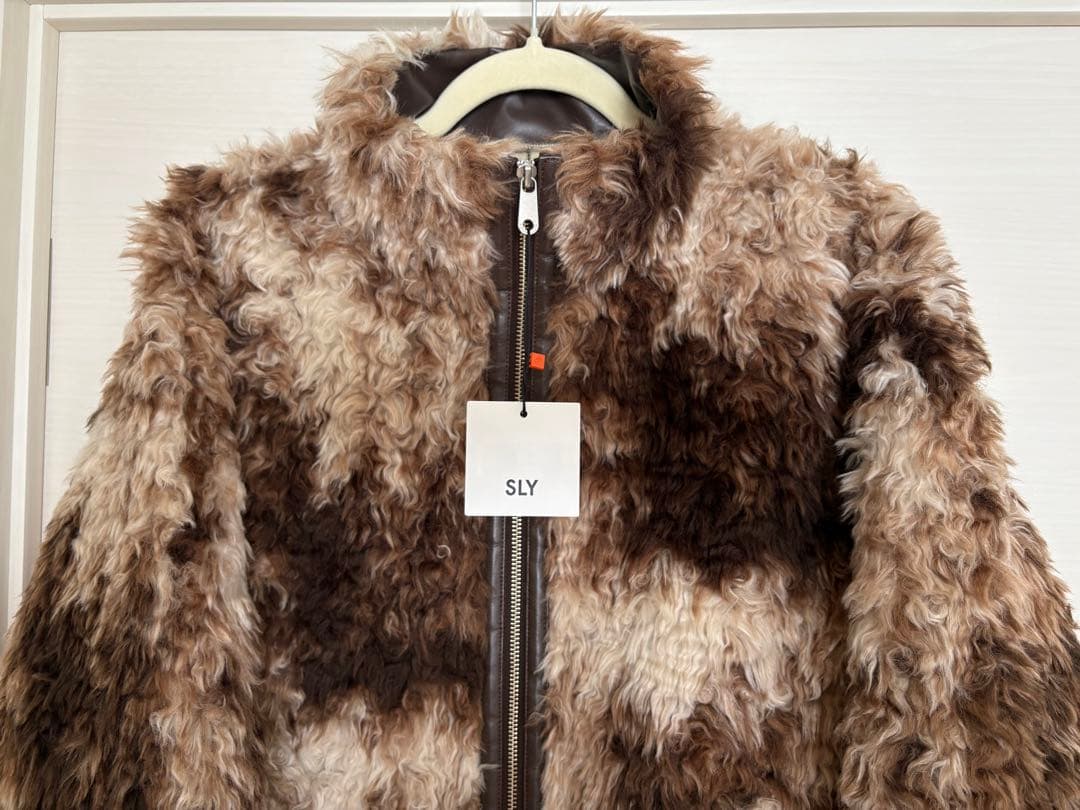 β 〜断捨離〜  CURLED BOA BZ カールド ボア ブルゾン