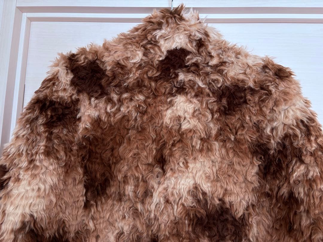 β 〜断捨離〜  CURLED BOA BZ カールド ボア ブルゾン