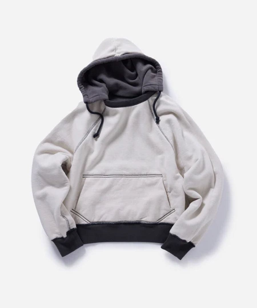 トップス FUMIKA_UCHIDA 2-TONE PULLOVER HOODIE