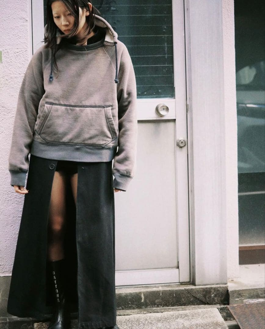 トップス FUMIKA_UCHIDA 2-TONE PULLOVER HOODIE