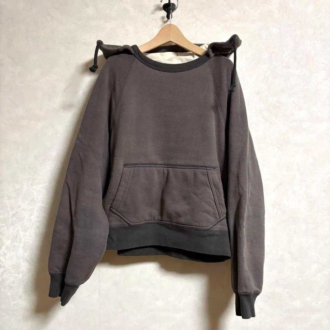 トップス FUMIKA_UCHIDA 2-TONE PULLOVER HOODIE