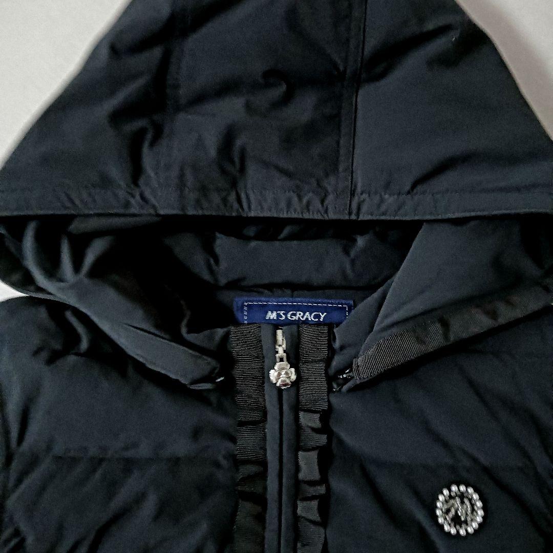 新品未使用タグ付き M’SGRACY フリルダウンベスト　38