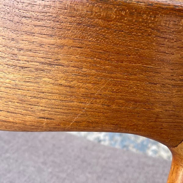 北欧ビンテージ家具　ダイニングチェア　天然木　ファブリック　B