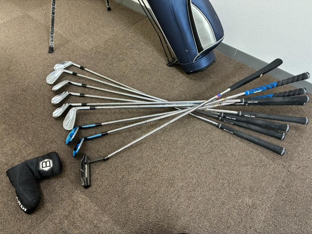 ゴルフクラブセット ツアーステージ X-BLADE 鍛造アイアン ミズノ