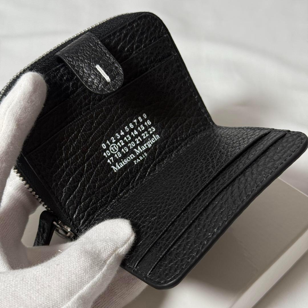 【正規品/定価7.5万】MaisonMargiela 二つ折り財布 ブラック