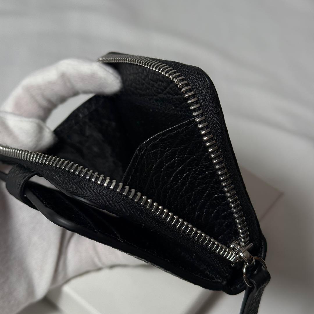 【正規品/定価7.5万】MaisonMargiela 二つ折り財布 ブラック