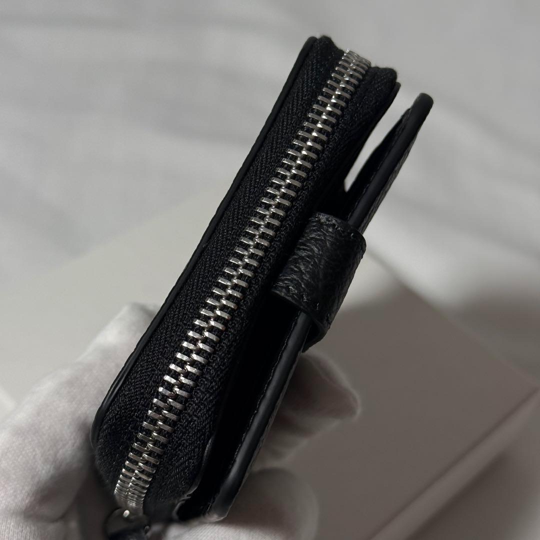 【正規品/定価7.5万】MaisonMargiela 二つ折り財布 ブラック