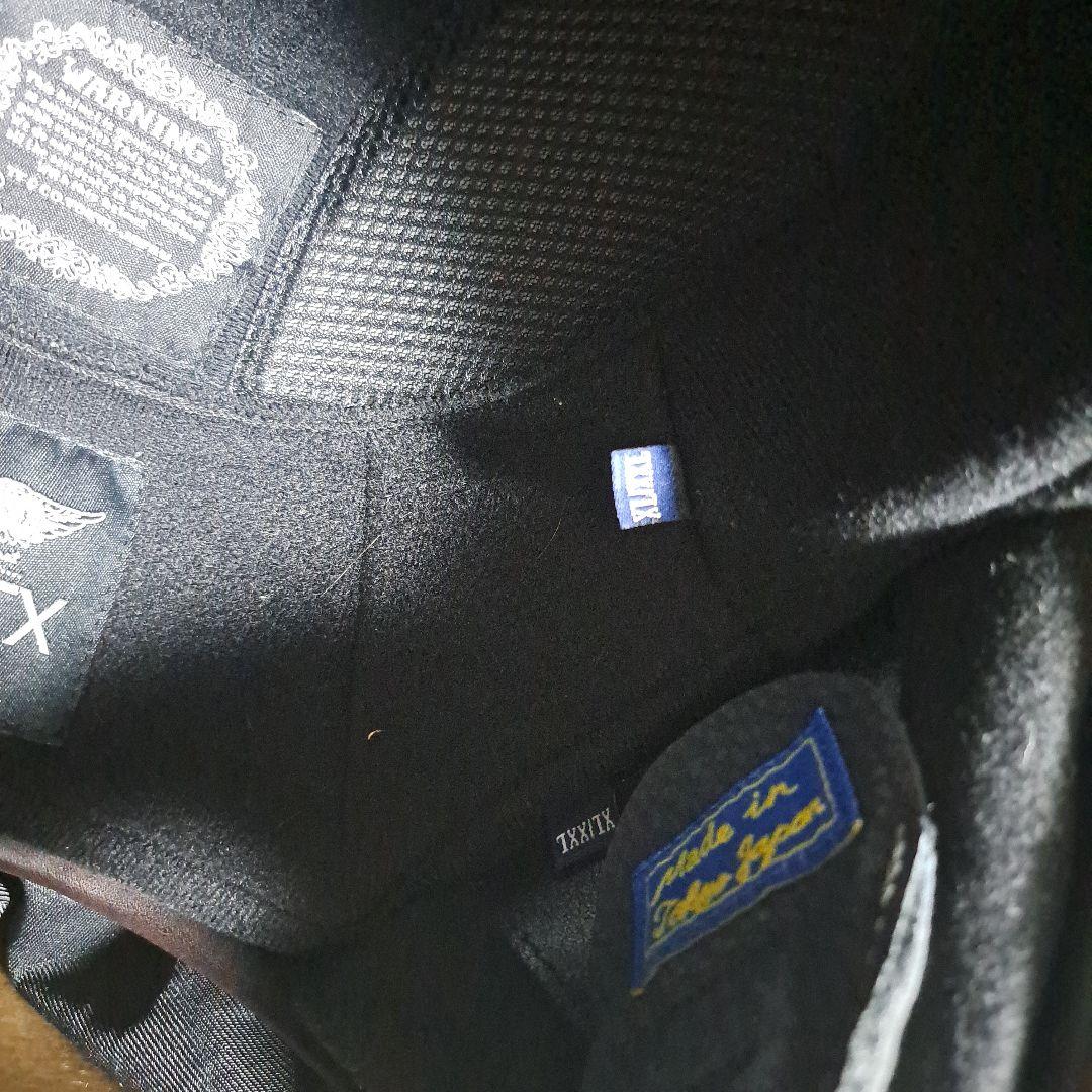 TT&CO.500-TX レザーリムショット　ブラック