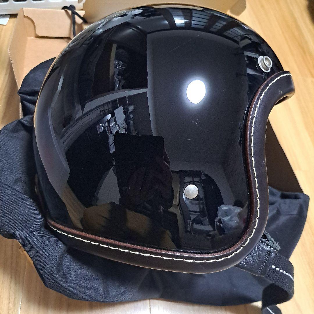 TT&CO.500-TX レザーリムショット　ブラック