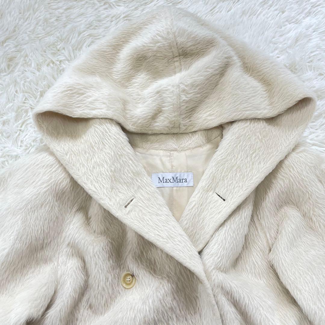 【うさぎさん】MaxMara マックスマーラ アルパカ フーデッド