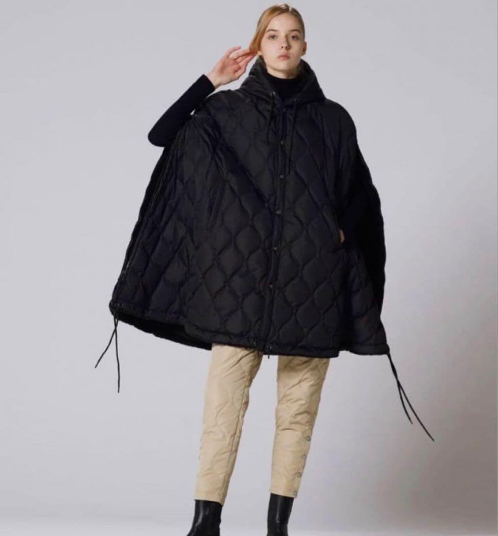 TAION ミリタリーダウンケープ