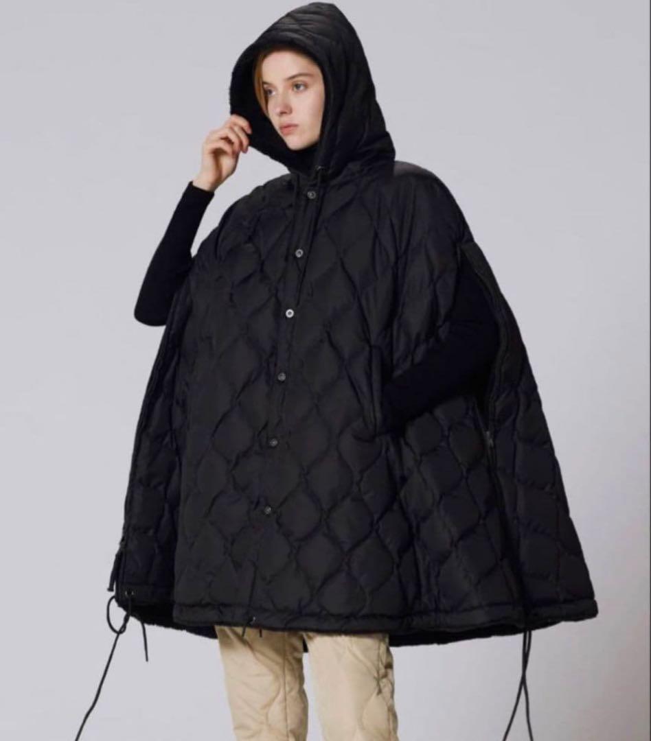 TAION ミリタリーダウンケープ