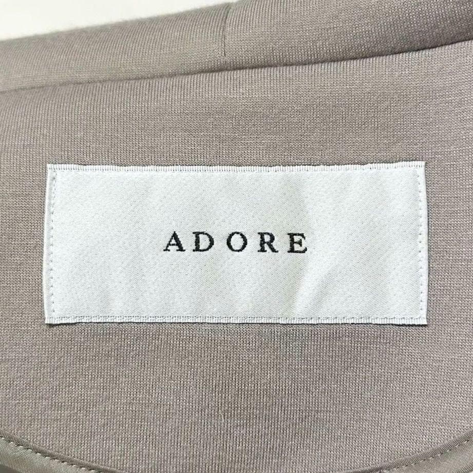 美品✨ ADORE　ソフトボンディングフーディーコート　ポンチョ　変形　38