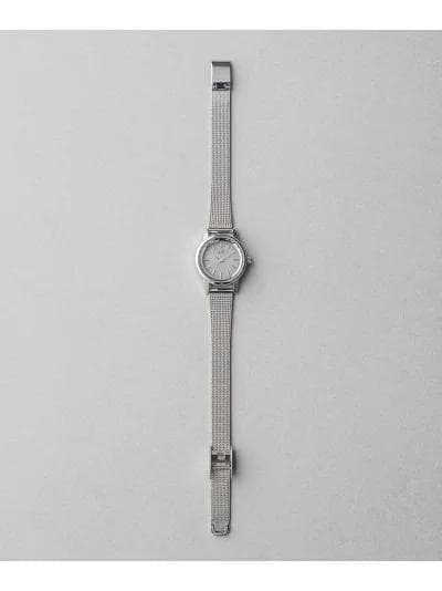 エテ ete ソーラーウォッチ 腕時計 レディース メッシュベルト シルバー