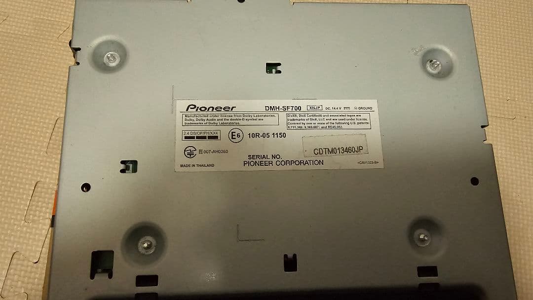 カーオーディオ pioneer carrozzeria dmh-sf700