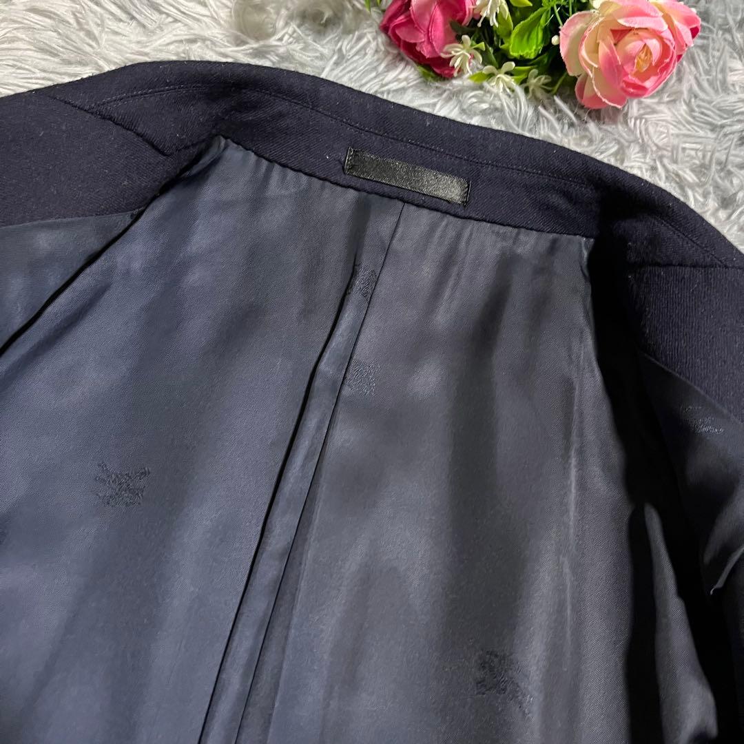 美品　Burberrys 紺ブレ　テーラードジャケット　　金ボタン　9AR