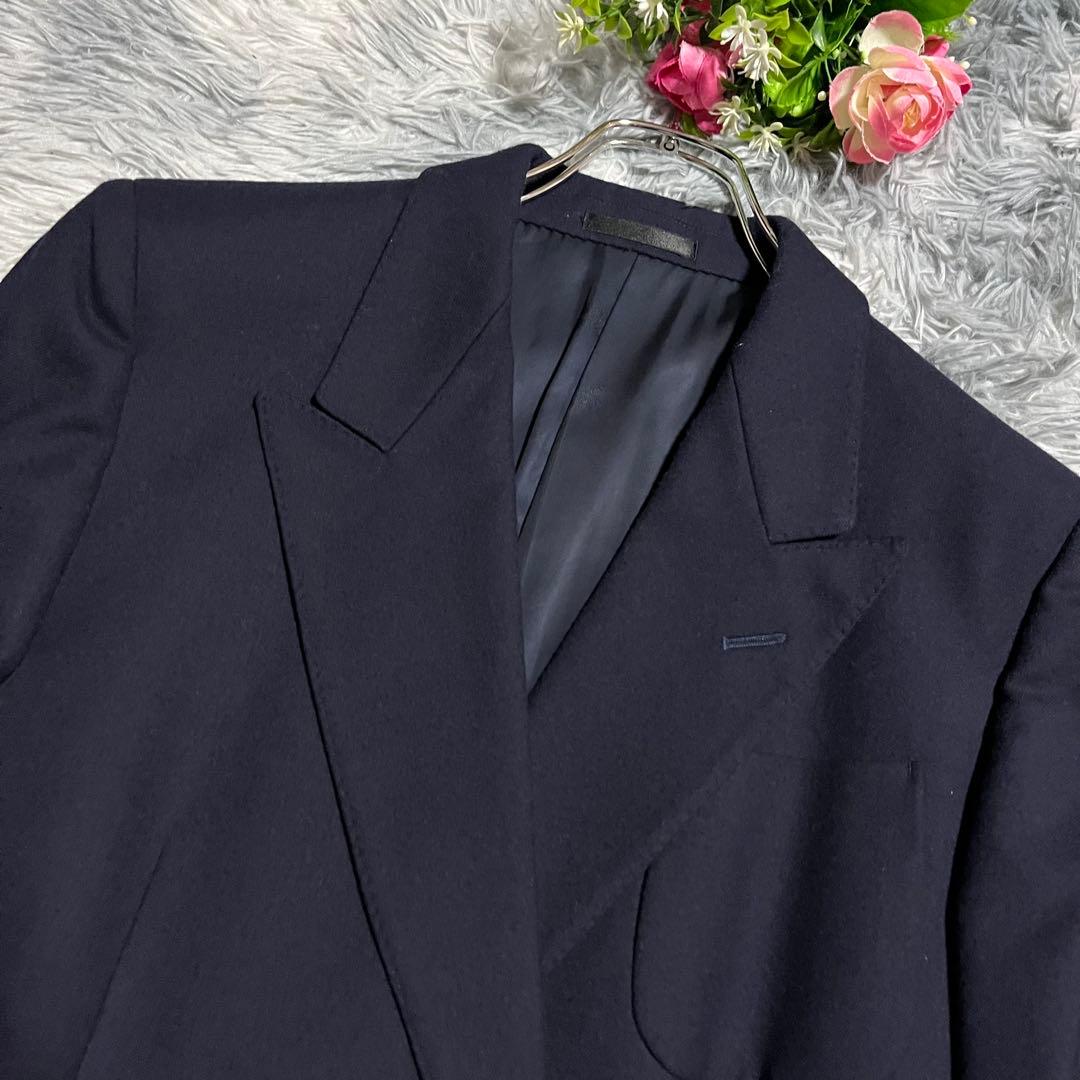 美品　Burberrys 紺ブレ　テーラードジャケット　　金ボタン　9AR