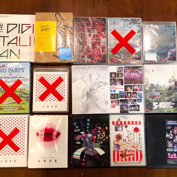 嵐 ARASHI / DVD. Blu-ray .CD 各種セット バラ売り可