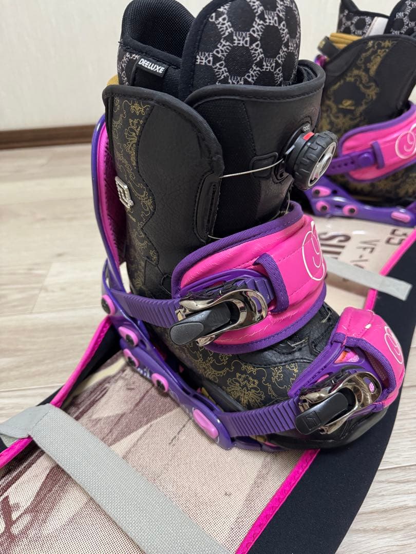 専用レディース スノーボード 143cm 4点セット即乗り