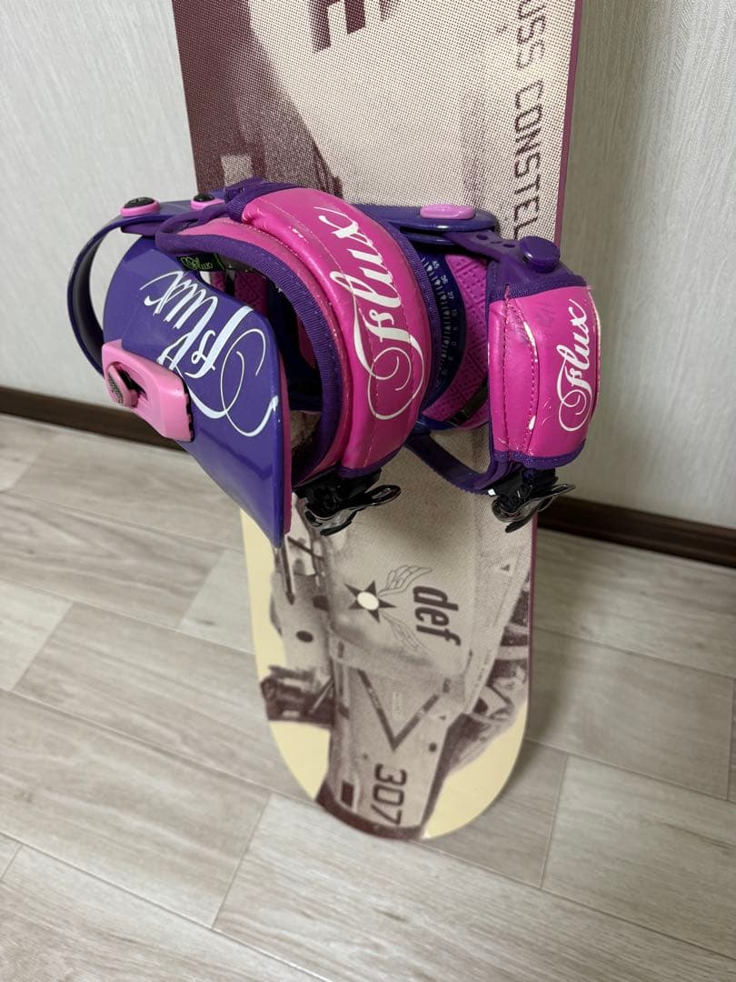 専用レディース スノーボード 143cm 4点セット即乗り