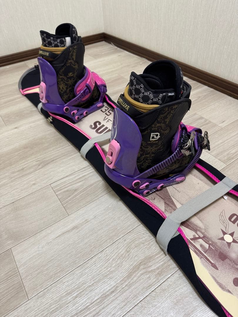 専用レディース スノーボード 143cm 4点セット即乗り