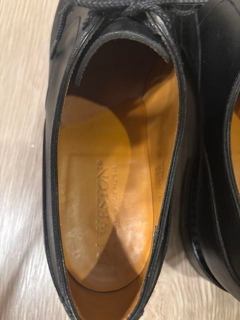 J.M. WESTON 641 GOLF 6C ロシアンカーフ ブラック