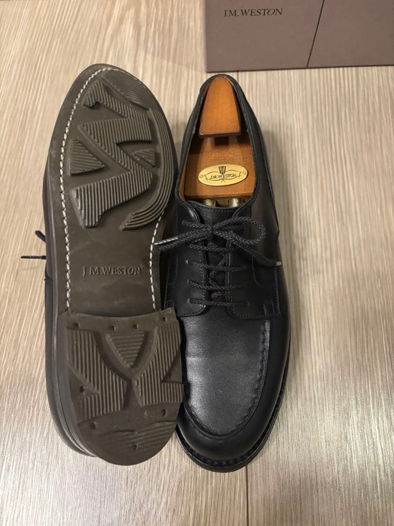 J.M. WESTON 641 GOLF 6C ロシアンカーフ ブラック