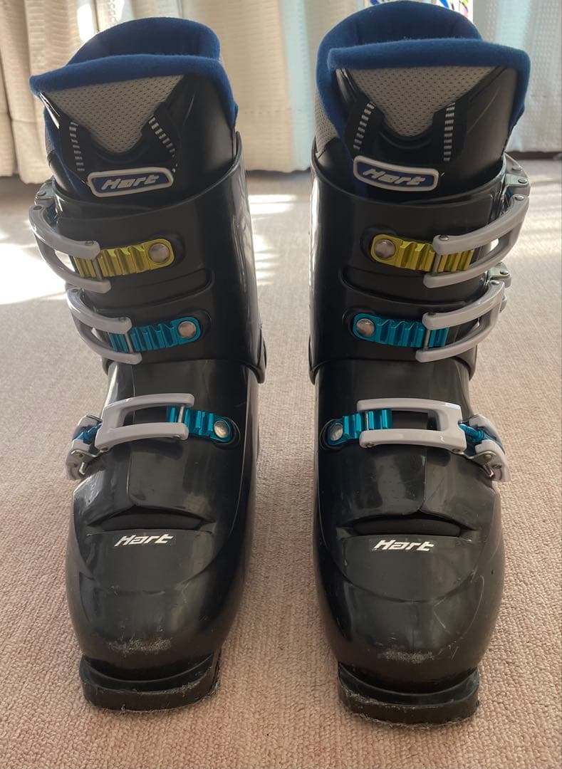 ジュニアスキー4点セット140センチ スキー板ケース付き