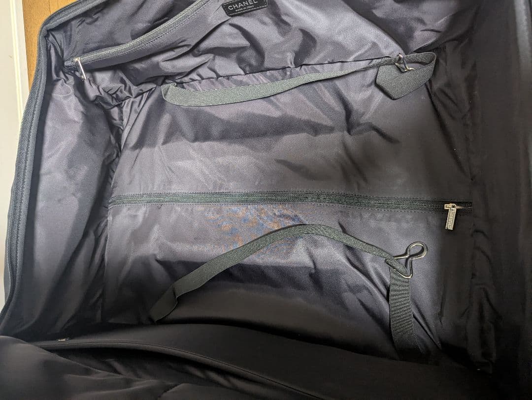 シャネル ニュートラベルライン ナイロン2輪 スーツケース　美中古