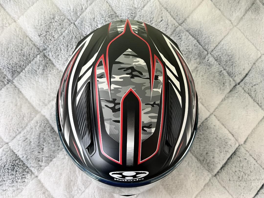 OGK KABUTOシステムヘルメットRYUKI ENERGYブラックレッドＬ