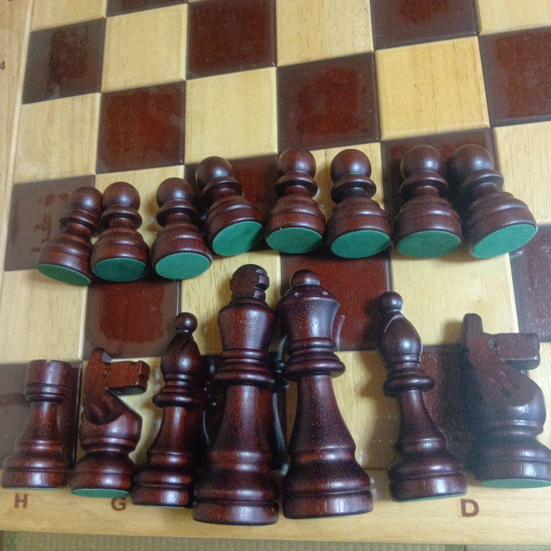 チェステーブル　駒あり