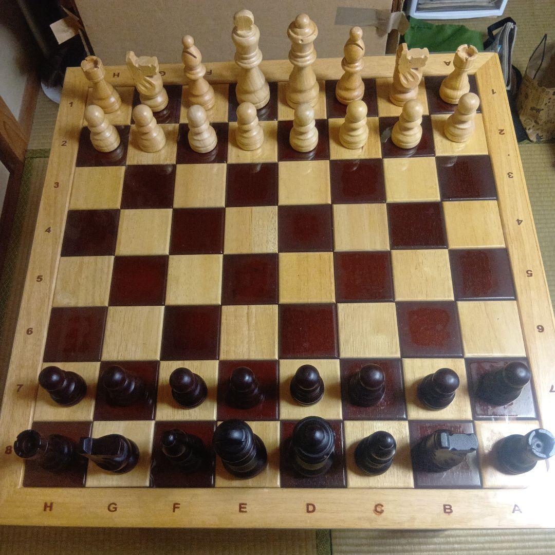 チェステーブル　駒あり