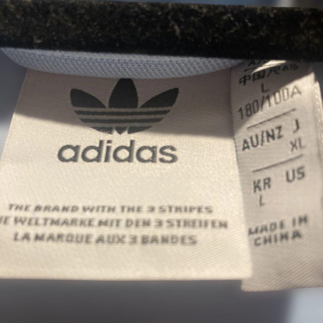 adidas originals トラックトップ　ジャージ　水色　アディダス