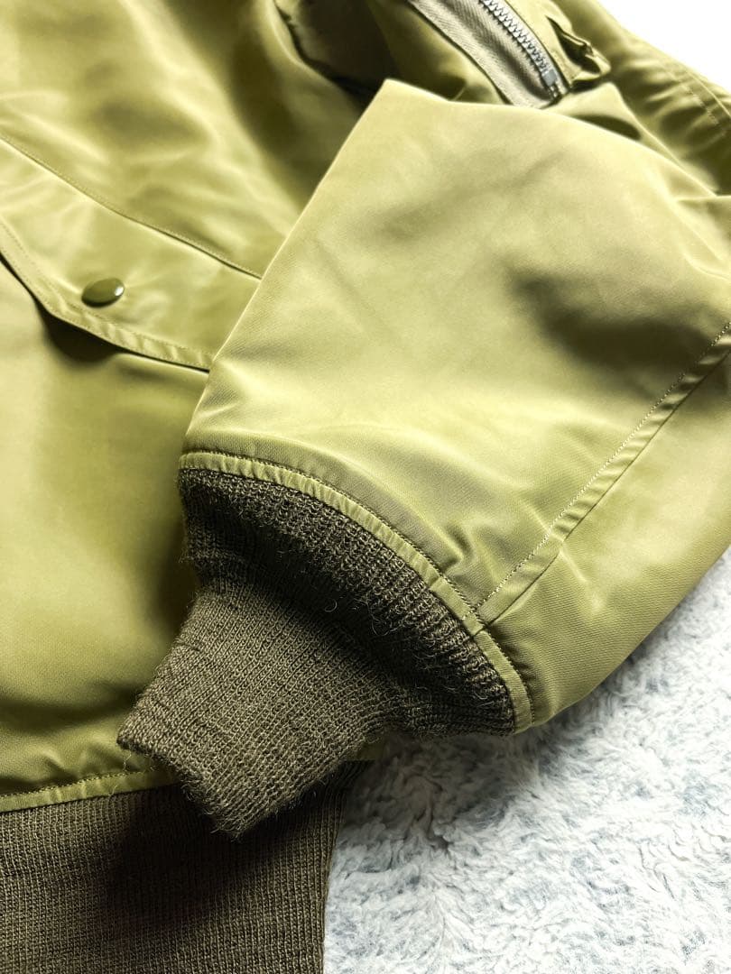 極美品【バズリクソンズ】L-2 フライトジャケット セージグリーン 36