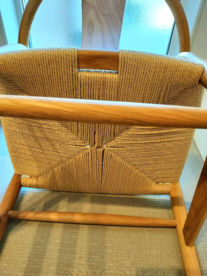 （送料込）Yチェア　リプロダクト ペーパーコード　ダイニングチェア