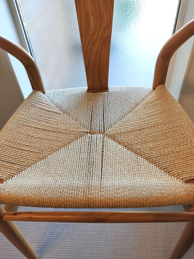 （送料込）Yチェア　リプロダクト ペーパーコード　ダイニングチェア