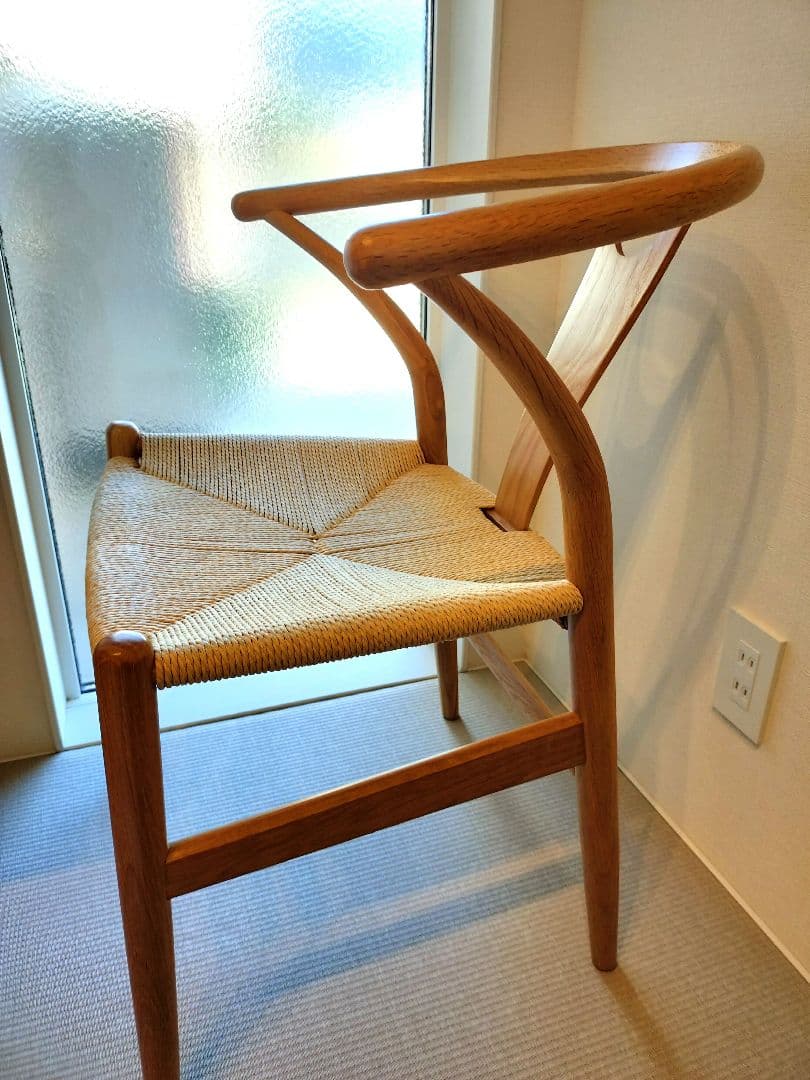 （送料込）Yチェア　リプロダクト ペーパーコード　ダイニングチェア