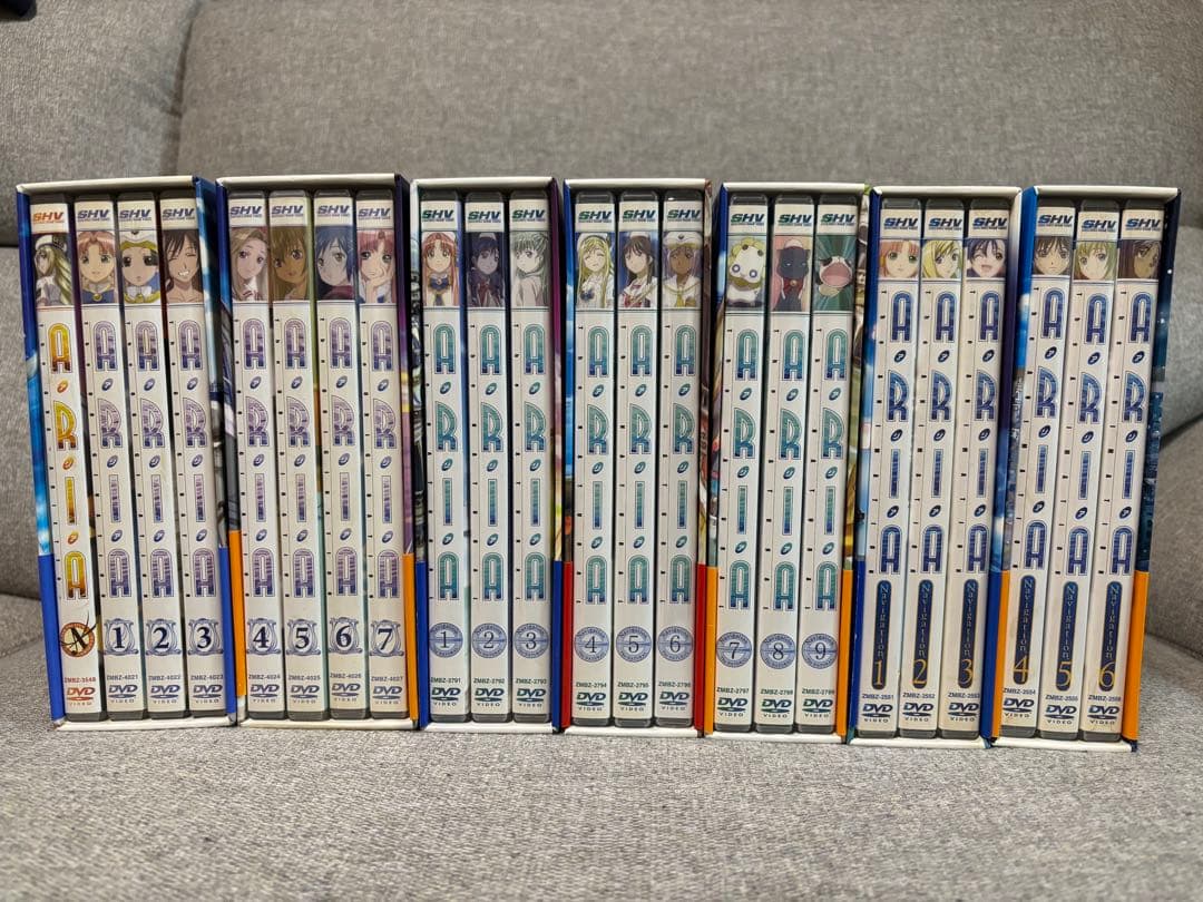 ARIA アリア アニメ版DVD 1期 2期 3期 OVA 全23巻