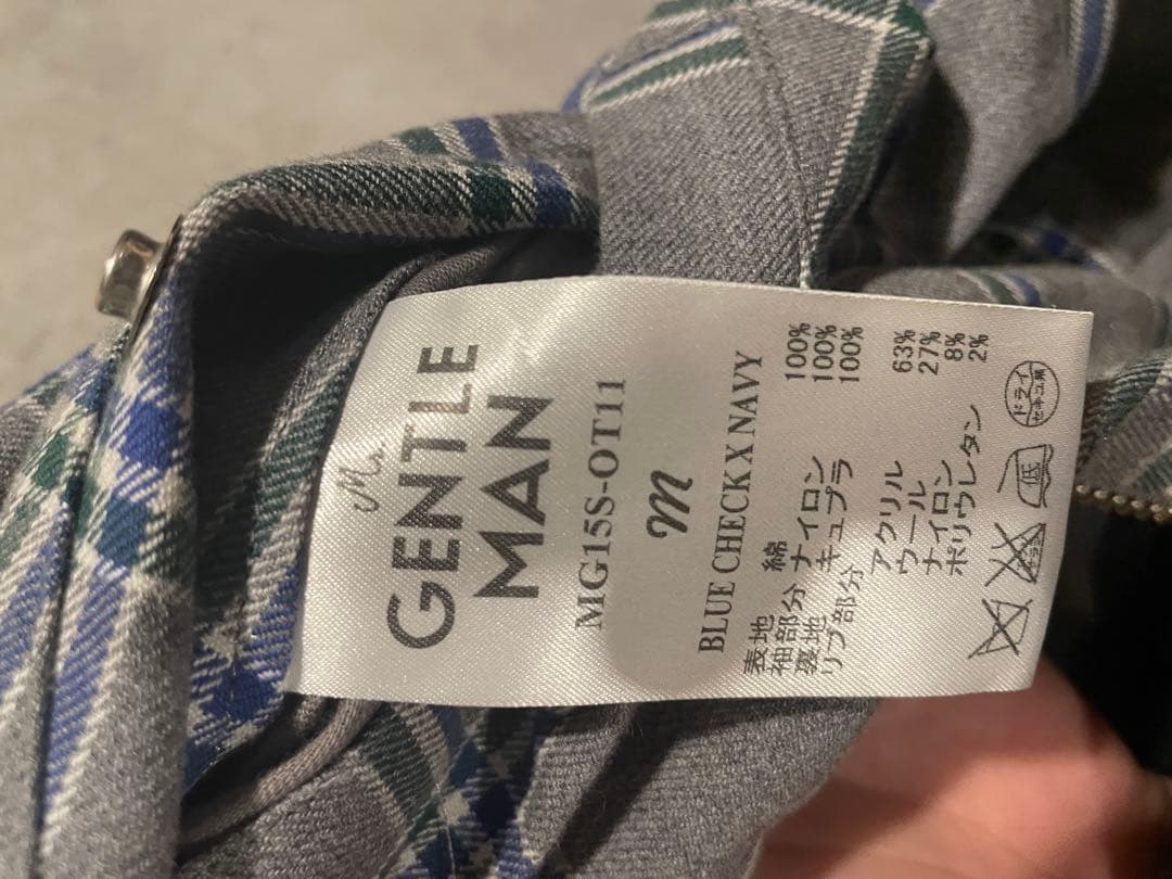 Mr.gentleman MA-1 ジャケット