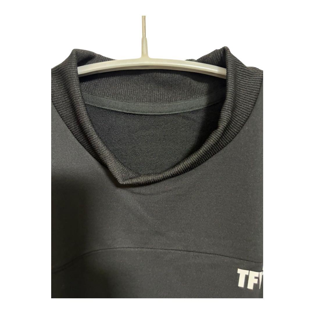 【新品】TFW49 ブラック クルーネックシャツ