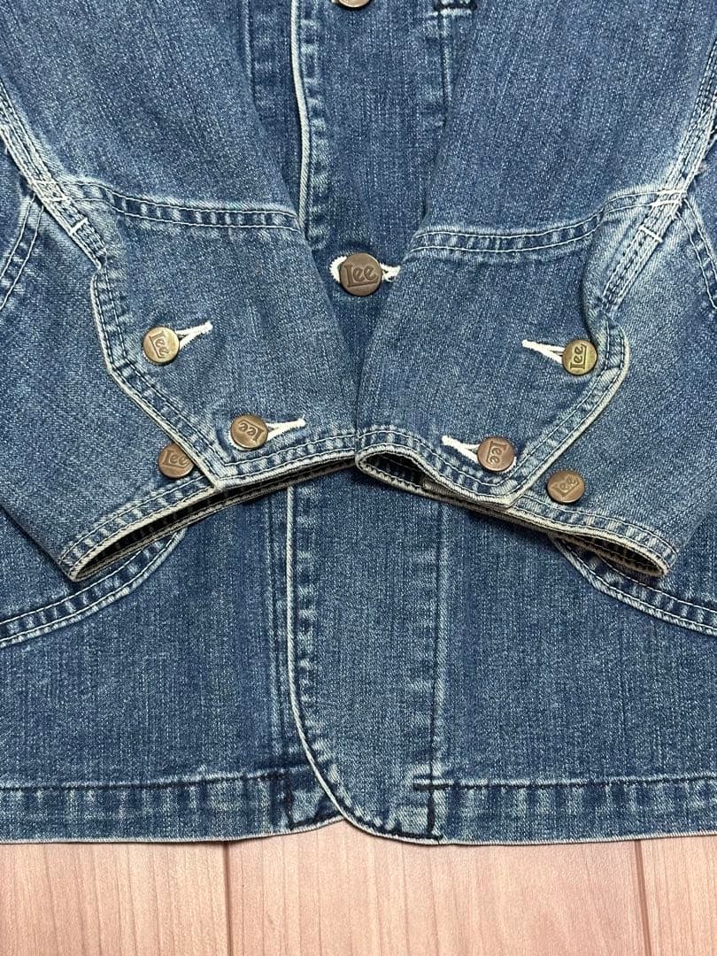 【最終値下げ】Lee 91-J ハウスタグ 加工 デニムカバーオール 復刻　M