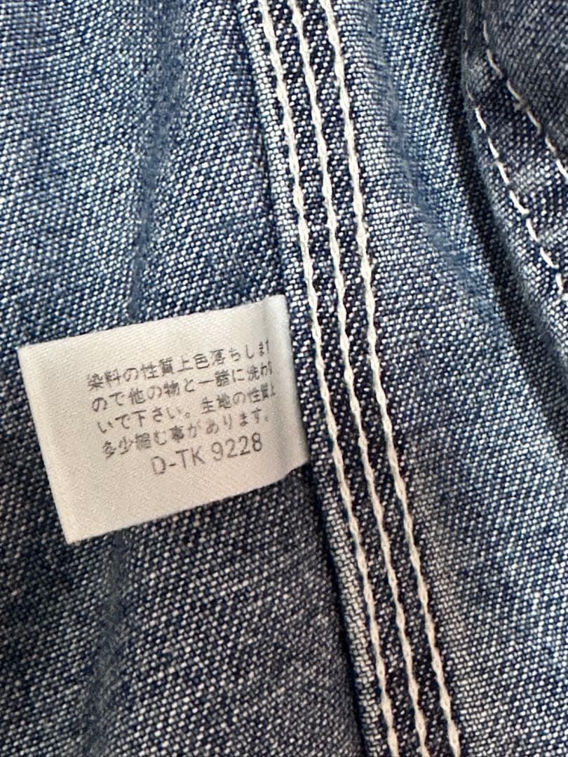 【最終値下げ】Lee 91-J ハウスタグ 加工 デニムカバーオール 復刻　M