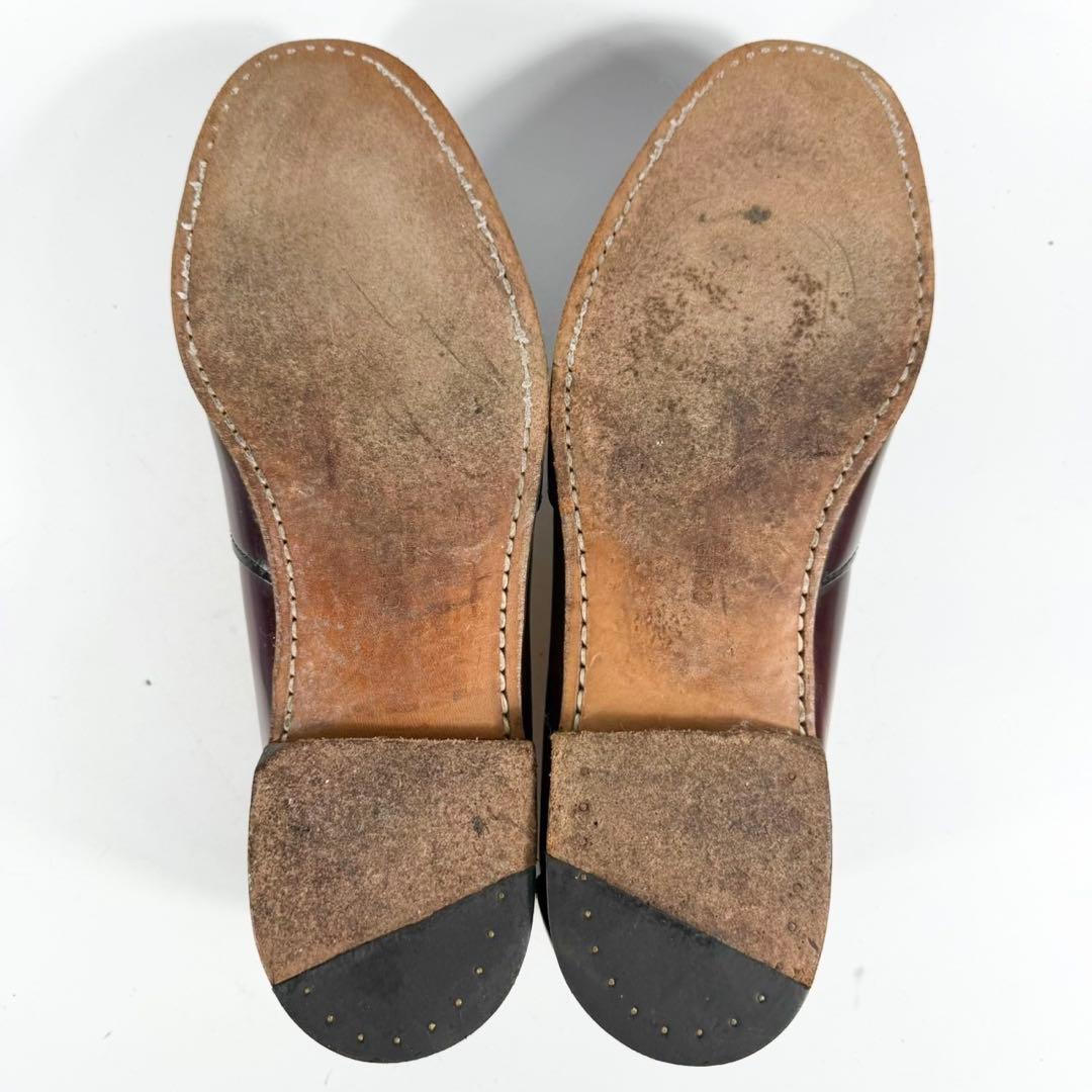 【USA製】COLE HAAN コールハーン　ローファー バーガンディー