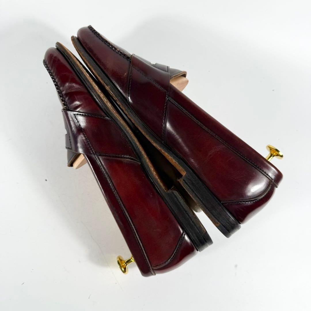 【USA製】COLE HAAN コールハーン　ローファー バーガンディー